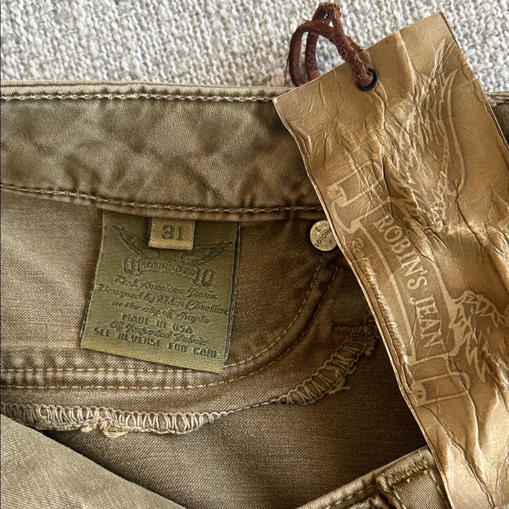 Robin's Jean Brown Jeans with Gold Accents - Picture 7 of 9